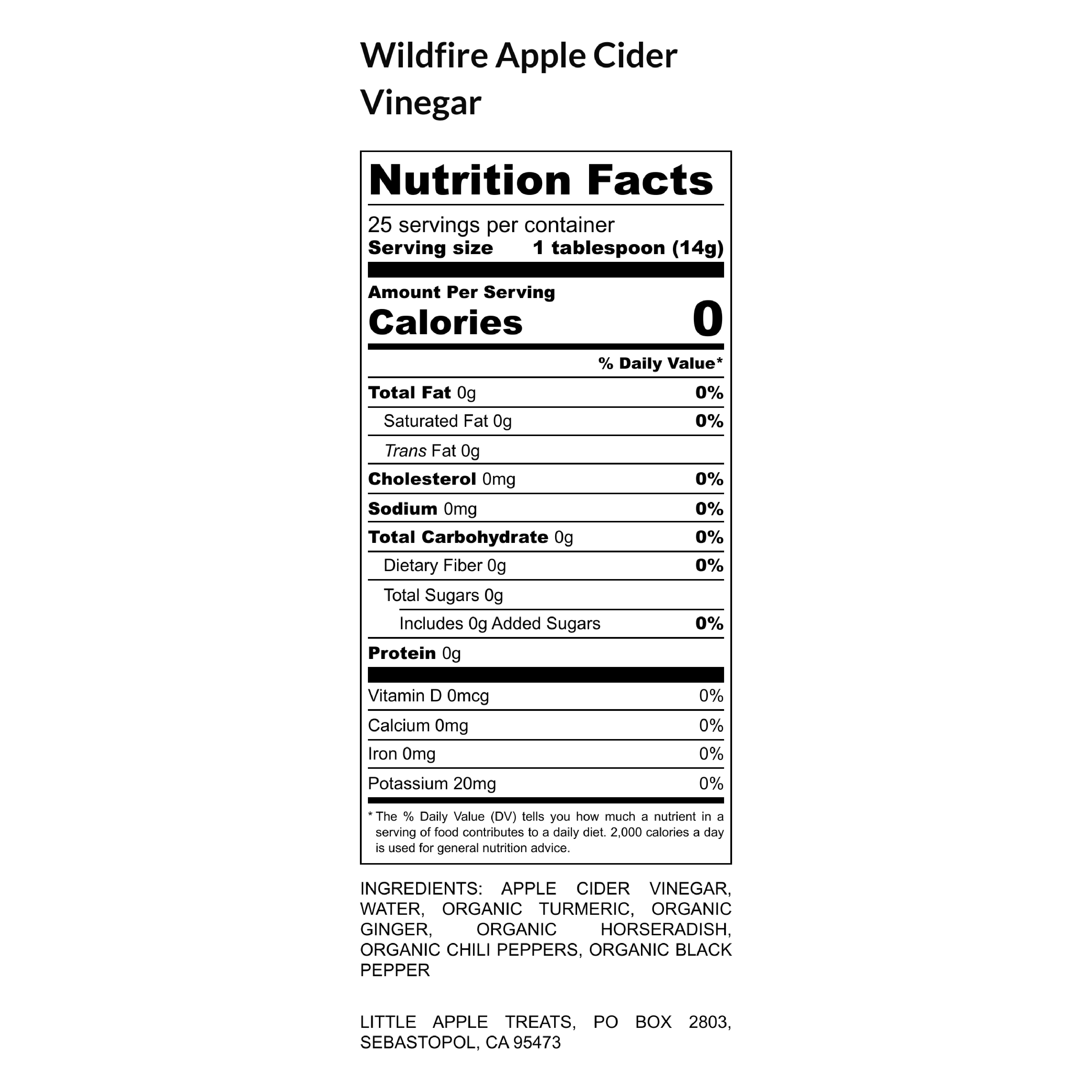 Wildfire Apple Cider Vinegar