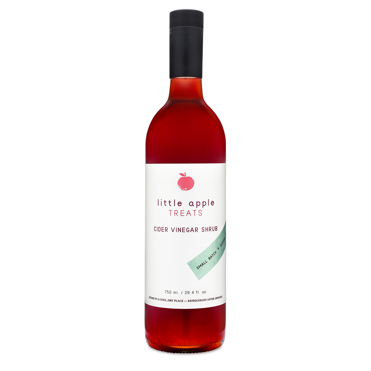 Super-Fan Size Strawberry + Pink Peppercorn Shrub-Little Apple Treats